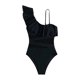 thumbnail image 4 of Trajes de baño para mujer, Trajes de baño para mujer, Traje de baño de mujer de color, Tirante único, Traje de baño de malla con costuras, Traje de baño para mujer, 4 of 8