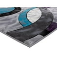 thumbnail image 3 of MDA Home Orelsi Gray/Blue Contemporary Polypropylene Area Rug - 2'1" x 3'3", 3 of 4