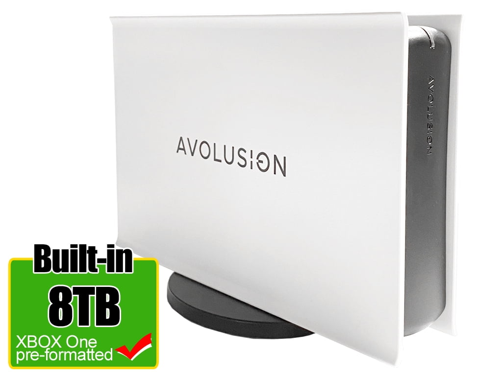 Avolusion PRO5X Series 8TB USB 3.0 External Gaming Hard Drive for XBOX