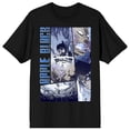 thumbnail image 6 of Apple Black Colored Panel Art and Logo Men's Black Short Sleeve Tee-Large, 6 of 7