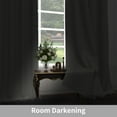thumbnail image 4 of Lfeey Blackout Curtain, Room Darkening Drapes,Light Gray, 42x63 inch, 2 Panels, 4 of 6