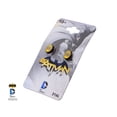 thumbnail image 2 of Batman Round Enamel Bat Signal Logo Black and Yellow Stainless Steel Post Unisex Stud Earrings, 2 of 2