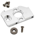 thumbnail image 1 of Soporte fijo para montaje de Motor de coche a control remoto, soporte de montaje de Motor de Metal para Wltoys, 1/28 Plata, 1 of 9