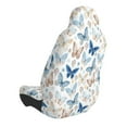 thumbnail image 3 of Picia Butterfly Print Waterproof Sweating Car Seat Cover for Post Gym Workout, Running, Beach and Hiking, Universal Fit Anti-Slip Bucket Seat Protector, 3 of 5