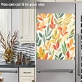 thumbnail image 3 of Yayeee Magnetic Dishwasher Cover for The Front Decoration Home Kitchen Machine Sticker Protector, Orange Autumn Leaves, 3 of 6