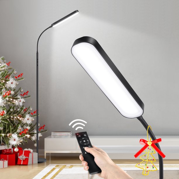 Outon LED Reading Floor Lamp with Remote &Touch Control4 Color