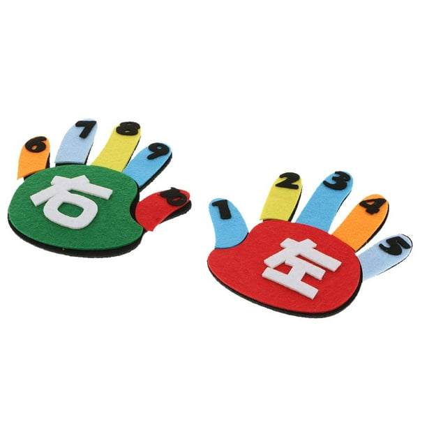 Juguete de matemáticas para jardín de infantes, material didáctico para educación temprana Manos
