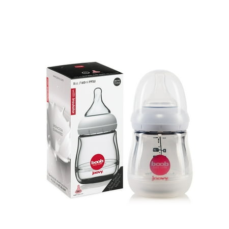 Joovy Boob Baby Bottle PPSU - 5oz/160ml with Insulator