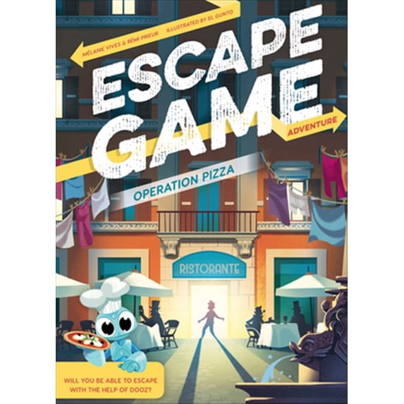 Pre-Owned Escape Game Adventure: Operation Pizza: 4 Paperback