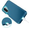 thumbnail image 5 of Petocase Compatible with Galaxy A17/Galaxy A26 Phone Case Shockproof Dust/Drop Proof 3-Layer Protective Heavy Duty Durable Rugged Hybrid Hard Case for Samsung Galaxy A175G/A26 5G,Green, 5 of 7
