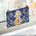 thumbnail image 5 of 89Bloom The Resurrection of Jesus Stained Glass Hologram Ornament, Stained Glass Suncatcher Ornaments Home Decor, Holographic Ornaments, 5 of 7