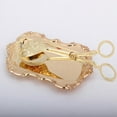thumbnail image 4 of GROWTH TANK Multifunction Metal Storage Tray Tea Fruit Dish Plate Cake Snack Tray Gold, 4 of 9