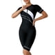 thumbnail image 5 of Traje de baño de una pieza con cremallera de manga corta, traje de baño deportivo para mujer, traje de baño para playa, ropa de baño para mujer, ropa de playa 2024, 5 of 5