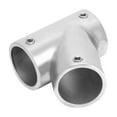 thumbnail image 3 of Gupbes Boat Tube Connector Handrail Hand Rail Fitting 60° 3 Way Stainless Steel Accessory,Boat Handrail Fitting,Boat Pipe Connector, 3 of 8