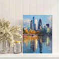 thumbnail image 2 of London Cityscape Skyline Canvas Print Architectural Home Wall Decor, 2 of 8