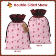 thumbnail image 2 of Pofeuu Strawberries Print Burlap Bags with Drawstrings Drawstring Gift Bags Pouch Bag for Thankgiving Birthday Party Gift Wrapping Treats and Party Favors-Black, 2 of 8