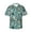 Australian Shepherd Dogs, variant on Basset Hound Dogs Flower Floral Men'S 3d Print Casual Button Down Shirts, Novelty Hawaiian Short Sleeves M