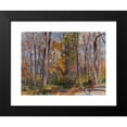 thumbnail image 2 of Rudolf Schramm-Zittau 14x11 Black Modern Framed Museum Art Print Titled - Autumn Woodland, 2 of 5