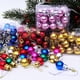 thumbnail image 3 of Luxshiny 24Ud Bolas Decorativas Doradas Colgantes Para Ambiente Festivo, 3 of 8