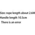 thumbnail image 2 of HUGFEGWE Jump Rope Wooden Handle Skipping Rope Sports Fitness Equipment Adult Wooden Handle Skipping Rope Sports Training CJB91-34502, 2 of 6