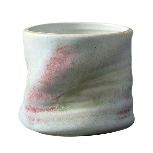 Siruishop Ceramic Coffee Cup Tea Cup 200ml Japanese Handmade Espresso Cup Mug Teacup White