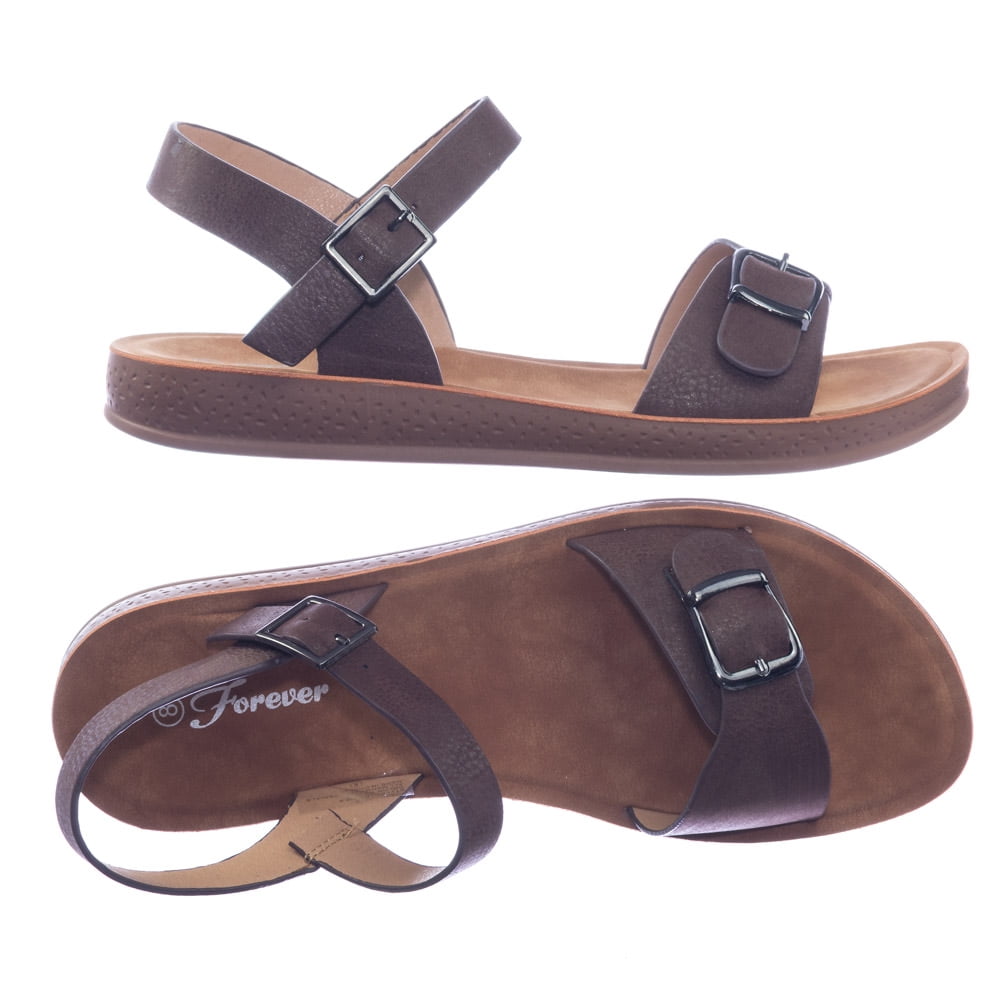 Forever Link Reform9 by Forever Link, Comfortable Flatform Open Toe