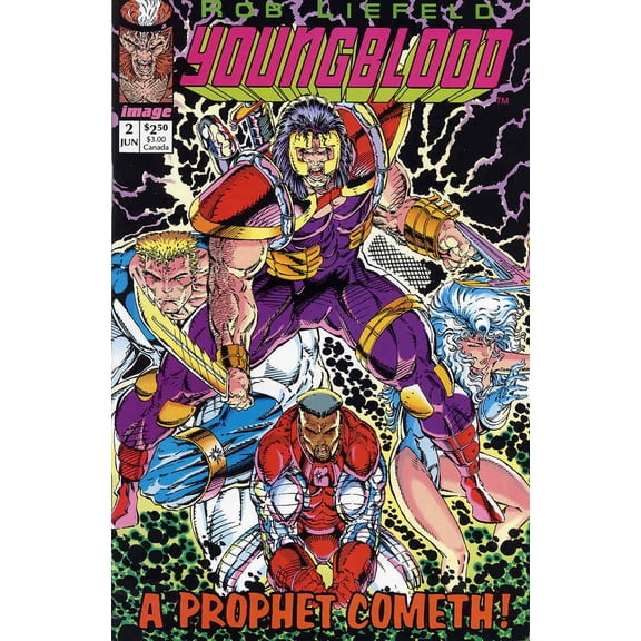 Youngblood #2 VF ; Image Comic Book