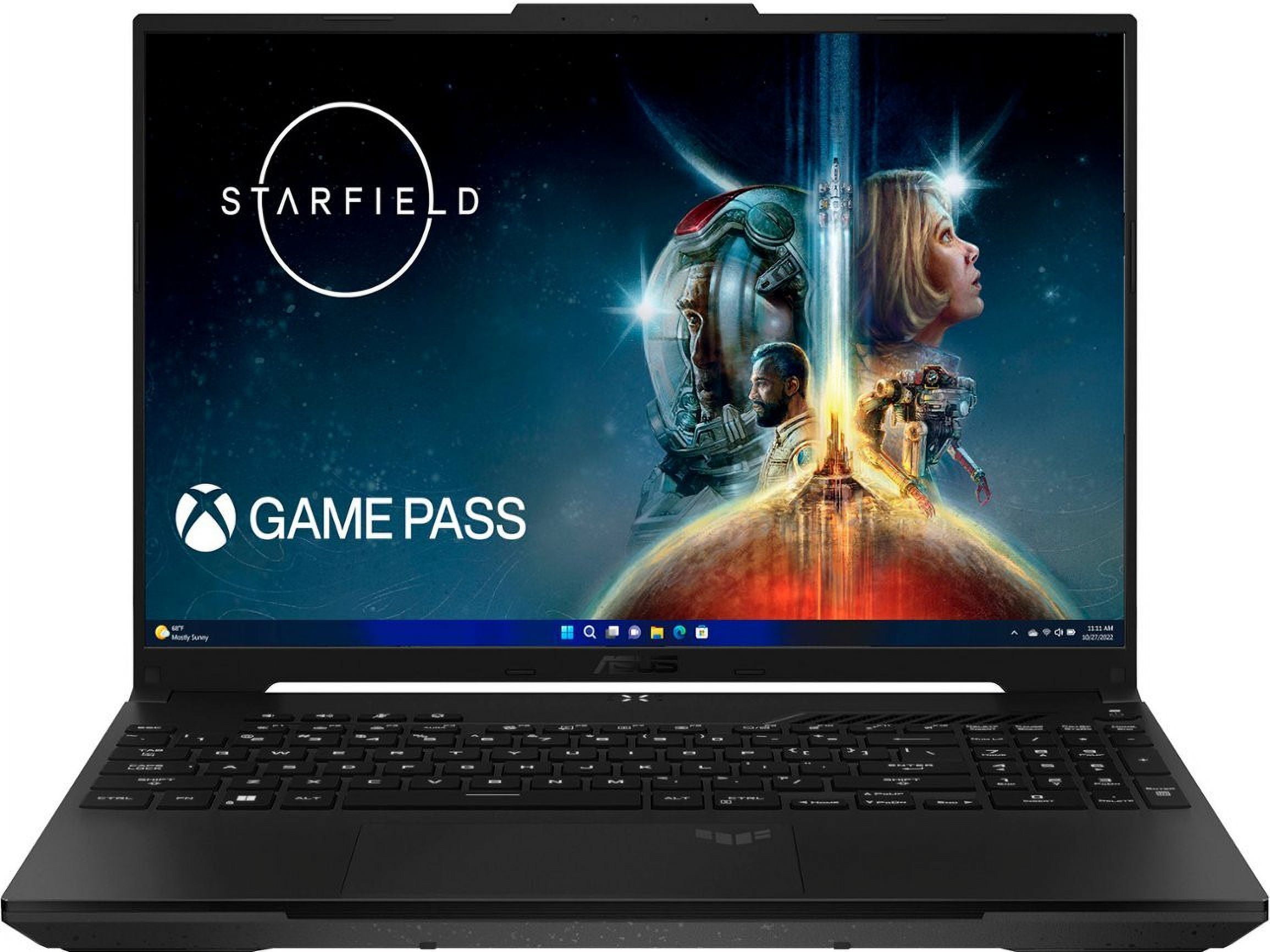 Asus TUF Gaming A16 Premium Laptop 16" FHD+ 165Hz 7ms 100% sRGB AMD 8-core Ryzen 7 7735HS 16GB DDR5 1TB SSD Radeon RX 7700S 8GB Graphic Backlit USB-C USB4 Fast Charging Win11 Black