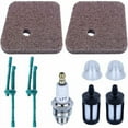 thumbnail image 2 of Spark Plug & Pickup Body, Superior Filtration For Leaf Blowers, Precision Fit To OEM Numbers, Effective Dust Capture, Enhances Engine Life (9PCS), 2 of 5