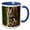 Blue/White, variant on 3drose, Eastern Screech Owl (gray Phase) Otus Asio, Michigan - Us23 Aje0006 - Adam Jones, 11oz Magic Transforming Mug