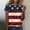 A1010_Blue, variant on Womens American Flag Shirts Short Sleeve Plus Size Red White and Blue Pullover Summer Graphic Casual 4th of July , Independence Day Red White and Blue Tops for Junior Crew Neck
