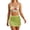 C-Green161, variant on DHFJKG Hawaiian Bikini Swimsuits Women 2 Piece Set U-Wire Bathing Suit Mesh Skirt Bottoms Pool Party Holiday Beachwear
