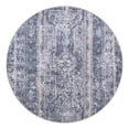 thumbnail image 3 of Unique Loom Portland Collection Area Rug - Depoe (3' 3" Round Blue/Beige), 3 of 10