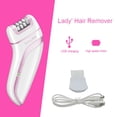 thumbnail image 3 of Depiladora para mujeres, afeitadora eléctrica inalámbrica, removedor de callos, depiladora portátil recargable para mujeres, 3 of 5
