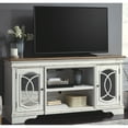 thumbnail image 2 of Signature Design by Ashley Realyn 74" TV Stand in Chipped White and Brown, 2 of 8