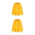 thumbnail image 2 of Baohd Rester Chic et Confortable Femmes Sweat à Capuche pour Toute Saison Confortable Jaune L 2Set, 2 of 6