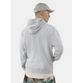 thumbnail image 4 of No Boundaries All Gender Oversized Fleece Hoodie Sweatshirt, 1 or 2-Pack, Men's, 4 of 4