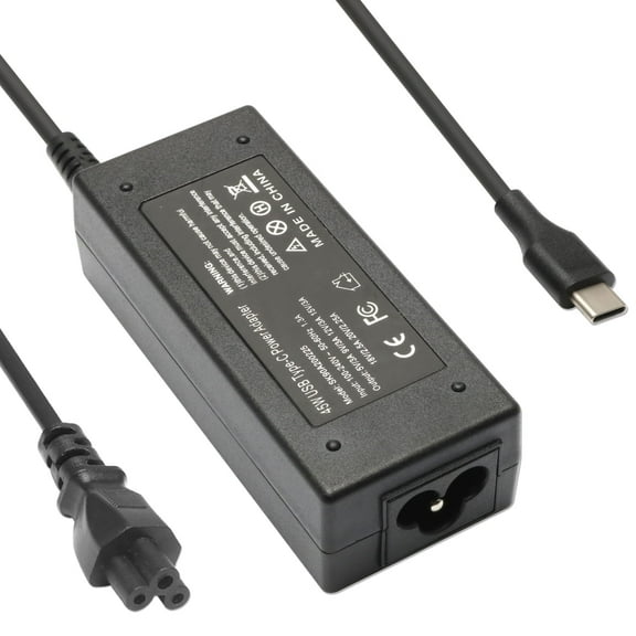 45W Type C USB C Laptop Charger Compatible with HP Chromebook Charger,USB C Laptop Charger,Type C Chromebook Chargerand Type C Charger for Other Brands Laptop