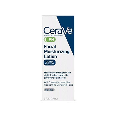 Facial Moisturizing Lotion PM Ultra Lightweight 3 oz
