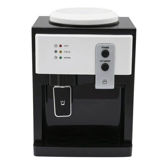 Hot and Cold Water Dispenser, Efficient Drinking Solution for Modern Homes and Offices, 575W Input Power, Instant Hot ≥90℃/194℉ and Cold ≤15℃/59℉ Water, Black