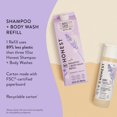 thumbnail image 3 of Champú limpiador y gel de baño de repuesto, 960 ml, The Honest Co., 3 of 7
