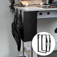 thumbnail image 4 of Under Desk PC Mount Premium Portable Adjustable Black Easy to Install Home, 4 of 9