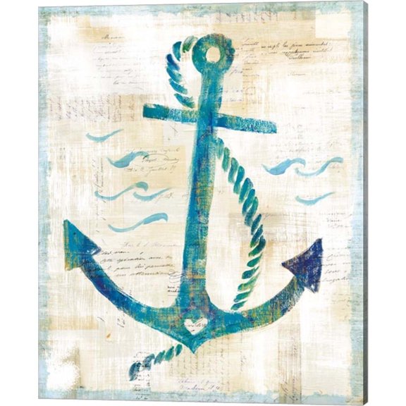 Metaverse Sue Schlabach 'On the Waves IV' Canvas Art
