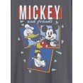 thumbnail image 5 of Disney, Mens Graphic Tee, Mickey & Friends Heads, Sizes S-3XL, 5 of 6