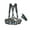 Camouflage, variant on Callipe Hiking Fanny Pack Waterproof Outdoor Waist Bag with 2 Water Bottle Holders Hunting Lumbar Backpack for Camping Biking Fishing