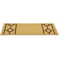 thumbnail image 5 of Custom Size Cut to Size Stair Treads Chain Border Beige Customize Slip Resistant Latex Backing Low Profile Stair Tread Set Of 13 (Beige 7in x 26 in), 5 of 7
