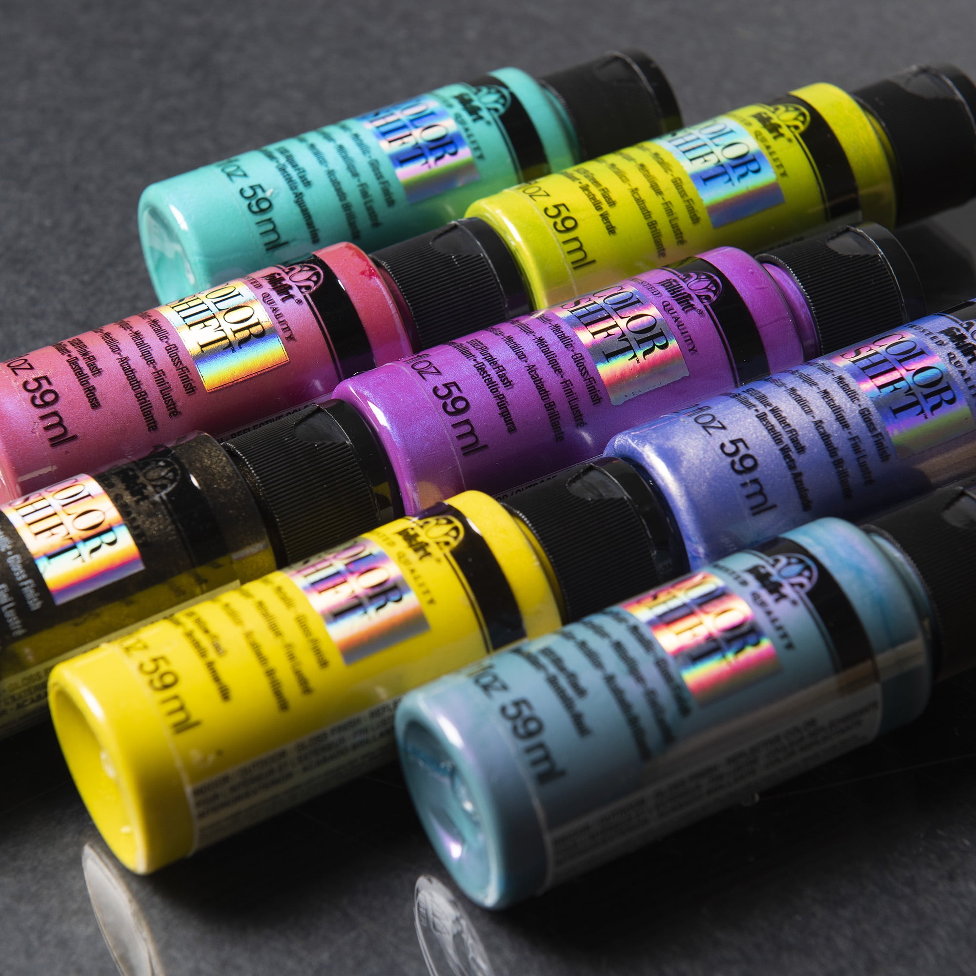 Shop Plaid FolkArt ® Color Shift™ Acrylic Paint - Pastel Purple, 2 oz. -  12009 - 12009