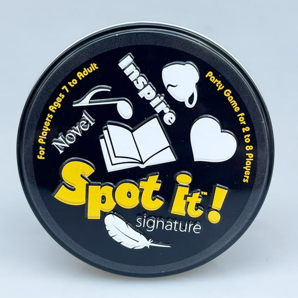 Amyove Spot It English Card Game Dobble Fun Family Matching Game Party Favor 15 Mins 2-8 Players
