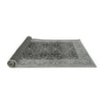 thumbnail image 2 of Ahgly Company Indoor Round Oriental Gray Traditional Area Rugs, 8' Round, 2 of 4