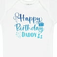 thumbnail image 4 of Inktastic Blue Happy Birthday Daddy Boys or Girls Baby Bodysuit, 4 of 5